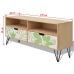 vidaXL Mueble para TV MDF marrón 120x30x50 cm