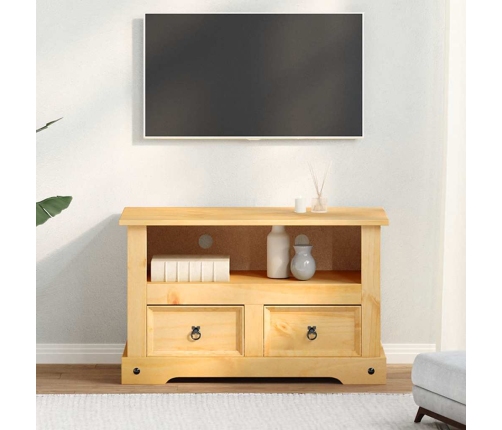 Mueble para TV Corona Range de pino mexicano 91x43x56 cm