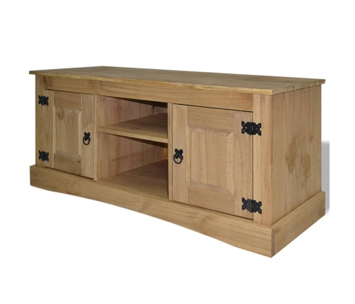 Mueble para TV Corona Range de pino mexicano 120x40x52 cm