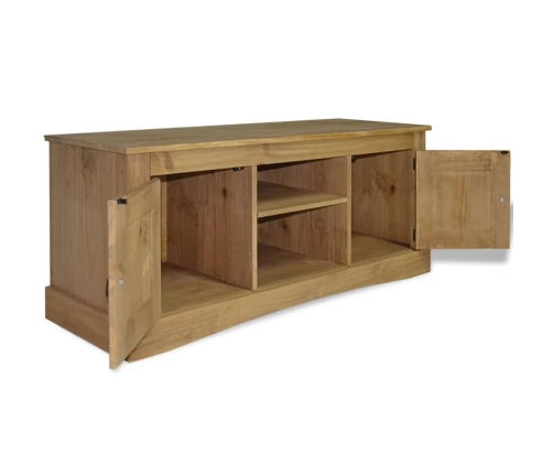 Mueble para TV Corona Range de pino mexicano 120x40x52 cm