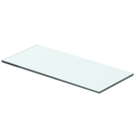 Panel de estante vidrio claro 40x12 cm