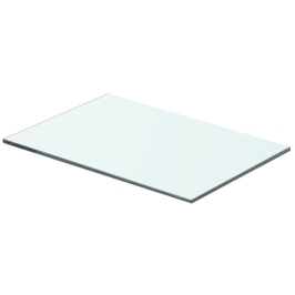 Panel de estante vidrio claro 40x20 cm