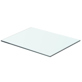 Panel de estante vidrio claro 40x25 cm