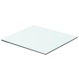 Panel de estante vidrio claro 40x30 cm
