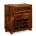 Mueble bar madera maciza de sheesham 85x40x95 cm