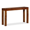 Mesa consola de madera de Sheesham maciza 120x35x75 cm