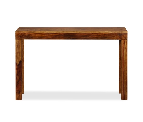 Mesa consola de madera de Sheesham maciza 120x35x75 cm