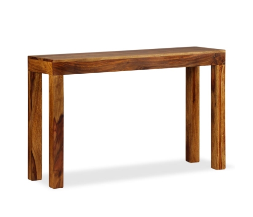 Mesa consola de madera de Sheesham maciza 120x35x75 cm