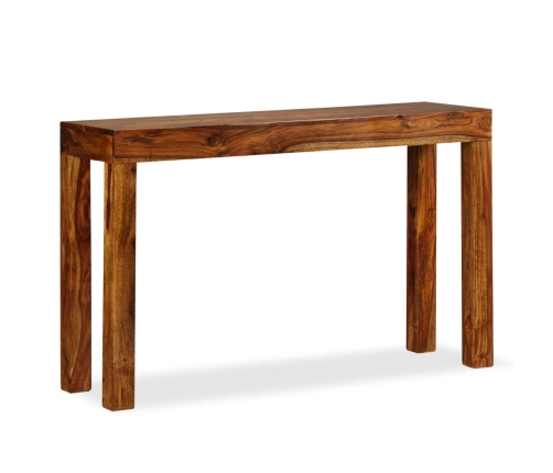 Mesa consola de madera de Sheesham maciza 120x35x75 cm