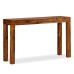 Mesa consola de madera de Sheesham maciza 120x35x75 cm