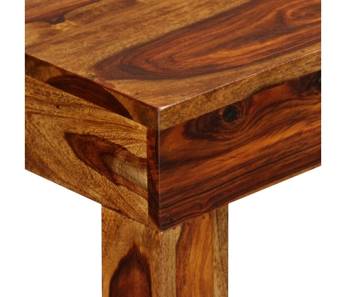 Mesa consola de madera de Sheesham maciza 120x35x75 cm