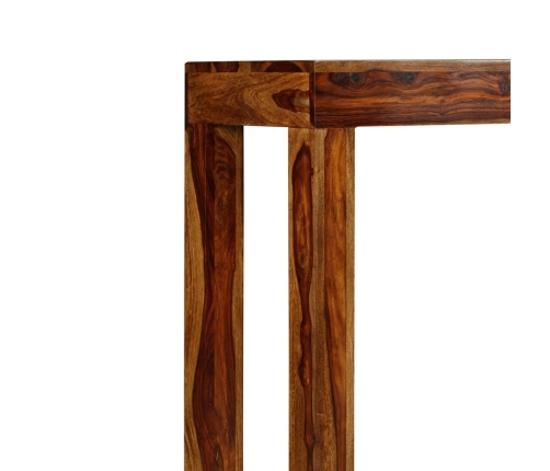 Mesa consola de madera de Sheesham maciza 120x35x75 cm