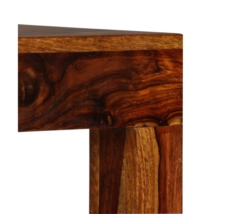 Mesa consola de madera de Sheesham maciza 120x35x75 cm