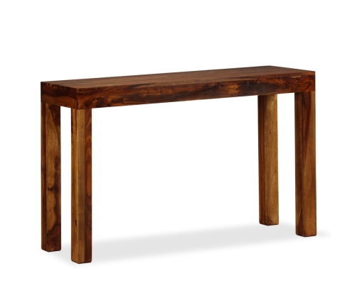 Mesa consola de madera de Sheesham maciza 120x35x75 cm