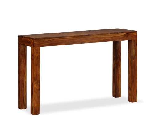 Mesa consola de madera de Sheesham maciza 120x35x75 cm