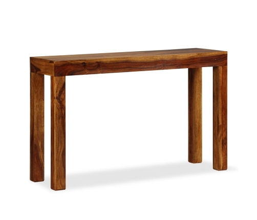 Mesa consola de madera de Sheesham maciza 120x35x75 cm