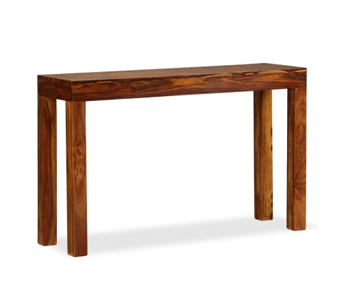 Mesa consola de madera de Sheesham maciza 120x35x75 cm