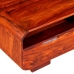 vidaXL Mesa de centro de madera maciza de sheesham 90x40x35 cm