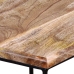 vidaXL Mesa de centro de madera maciza de mango 56x48x40 cm