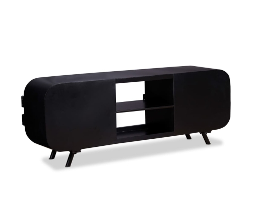 Mueble de TV madera reciclada 120x30x45 cm