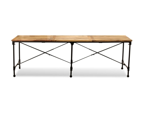 Mesa de comedor de madera maciza de mango 240 cm