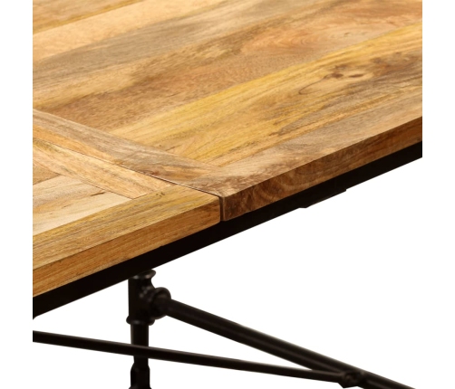 Mesa de comedor de madera maciza de mango 240 cm