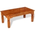 Mesa de centro de madera maciza 110x60x45 cm