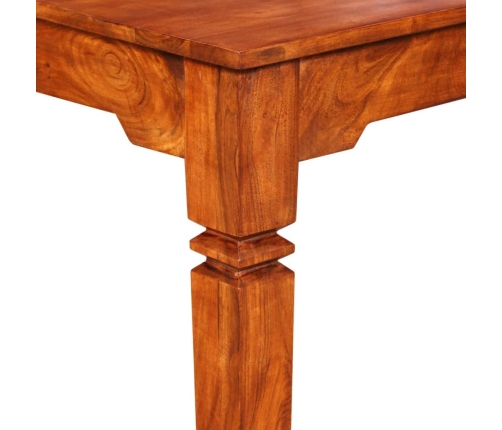 Mesa de centro de madera maciza 110x60x45 cm