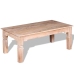 Mesa de centro de madera de acacia 110x60x45 cm