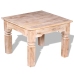 Mesa de centro de madera de acacia 60x60x45 cm