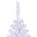 Árbol de Navidad artificial L 240 cm blanco