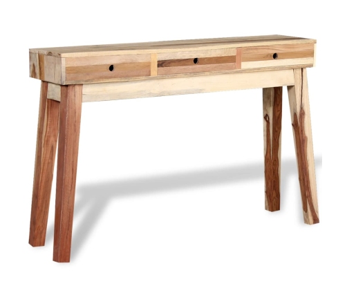 Mesa consola de madera maciza reciclada