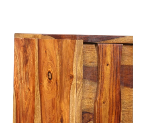 Aparador de madera maciza de sheesham 120x30x80 cm