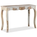 Mesa consola con 3 cajones madera maciza sheesham 110x40x76 cm