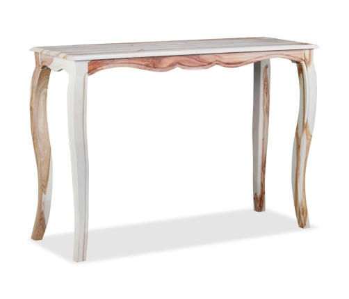 Mesa consola de madera maciza de sheesham 110x40x76 cm