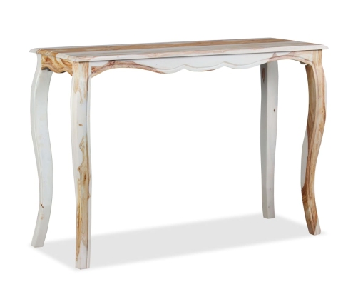 Mesa consola de madera maciza de sheesham 110x40x76 cm