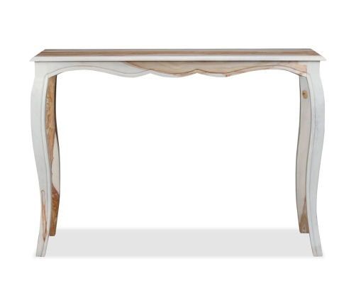 Mesa consola de madera maciza de sheesham 110x40x76 cm