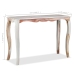 Mesa consola de madera maciza de sheesham 110x40x76 cm