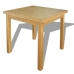 Mesa extensible de roble 170x85x75 cm