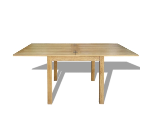 Mesa extensible de roble 170x85x75 cm