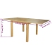 Mesa extensible de roble 170x85x75 cm