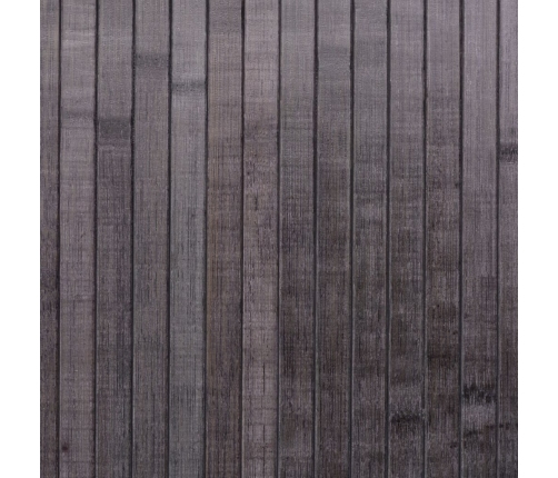 Biombo divisor de bambú gris 250x165 cm