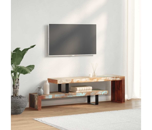 Mueble para TV de madera maciza reciclada