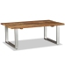 Mesa de centro madera maciza reciclada 100x60x38 cm