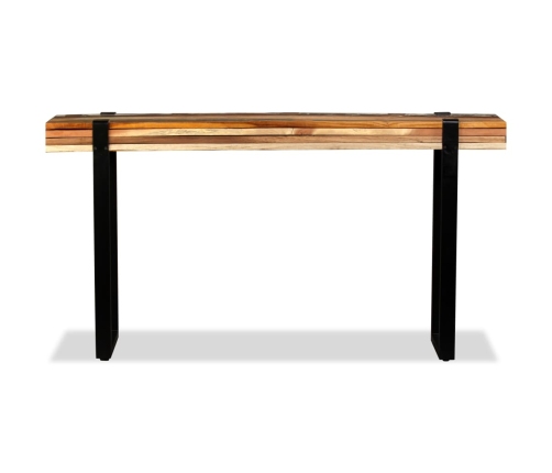 Mesa consola ajustable madera maciza reciclada