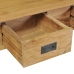 Mesa consola madera de teca maciza 90x30x80 cm