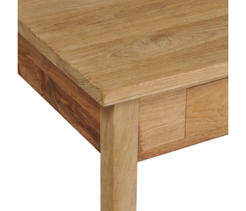 Mesa de centro madera de teca maciza 100x60x35 cm