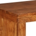 Mesa consola Madera sólida con acabado miel 110x40x76 cm