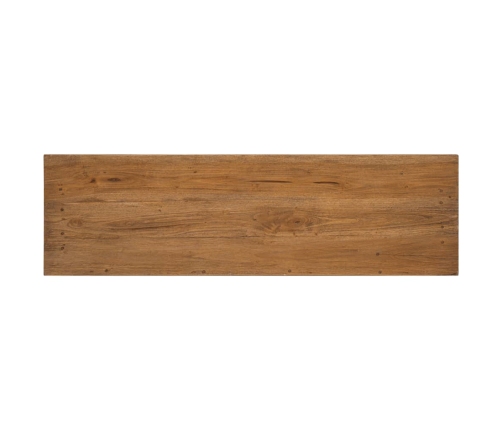 Aparador de madera maciza de caoba 100x30x50 cm