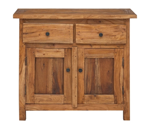 Aparador de madera maciza de caoba 75x30x65 cm